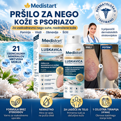 🌿Medistart® POSEBNA NEGA KOŽE PRI LUSKAVICI