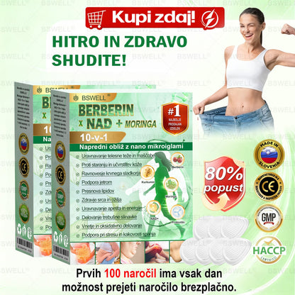 🌈BSWELL® Nano mikroneedling shujševalni obliž (Samo enkrat na dan, vidne spremembe v 28 dneh)  ✅ Za debelost, zdravje srca in ožilja, sladkorno bolezen, spalno apnejo, zdravje črevesja, težave s sklepi in še več.