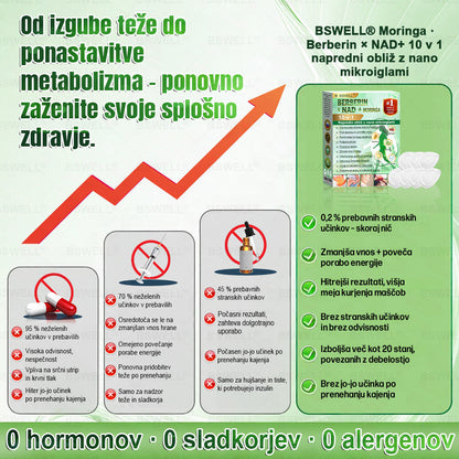 🌈BSWELL® Nano mikroneedling shujševalni obliž (Samo enkrat na dan, vidne spremembe v 28 dneh)  ✅ Za debelost, zdravje srca in ožilja, sladkorno bolezen, spalno apnejo, zdravje črevesja, težave s sklepi in še več.