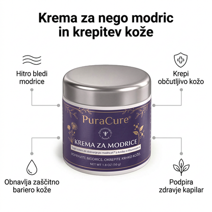 🪻 100K+ PRODAJ 💁‍♀️ – PuraCure® Krema za obnovo modric in krepitev kože