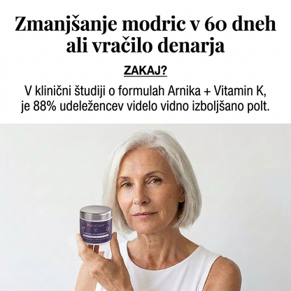 🪻 100K+ PRODAJ 💁‍♀️ – PuraCure® Krema za obnovo modric in krepitev kože